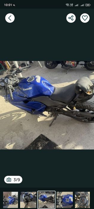 Кавазаки/Kawasaki-Ninja/Нинджа 250i -250 карбуратор-на части