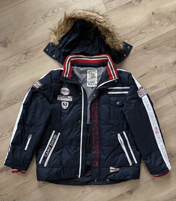 Geaca CAMP DAVID Puffer Puf Rata Pene Barbati | Marime L
