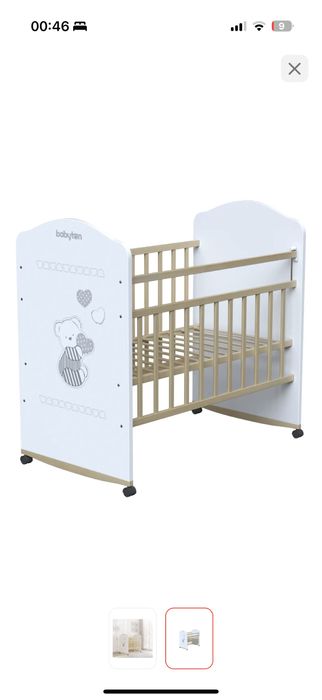 Продам кроватку детскую