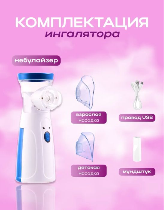 Ингалятор- ваш личный бесшумный небулайзер