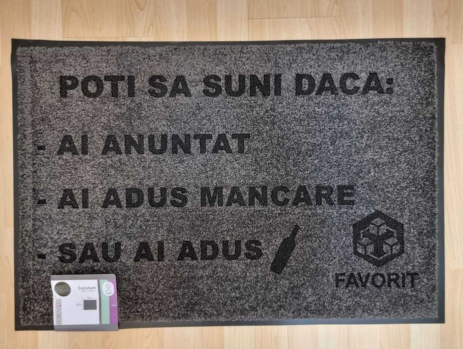 Covor personalizat 60x40 si 60x 80cm
