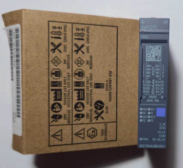 Siemens ET200SP AI 4xRTD/TC HF (6ES7134-6JD00-0CA1)