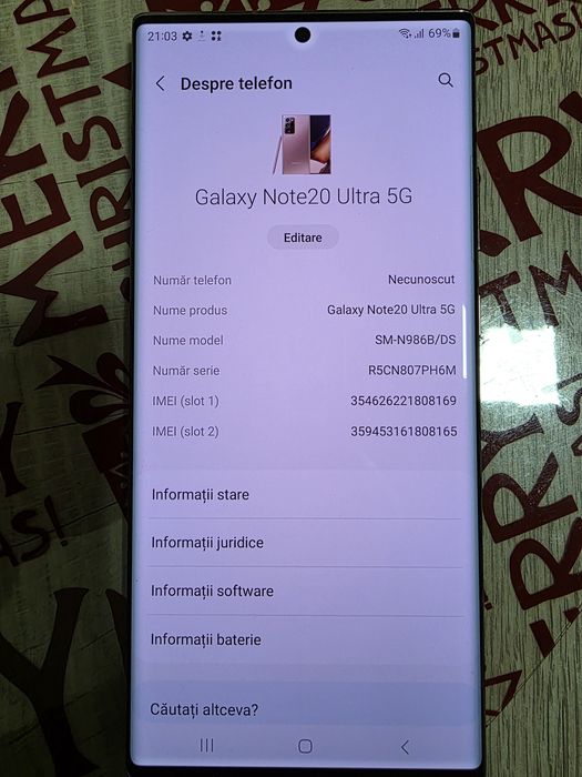 Samsung note 20 ultra 5g