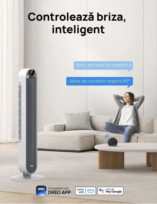 Ventilator turn smart Dreo Pilot Max S