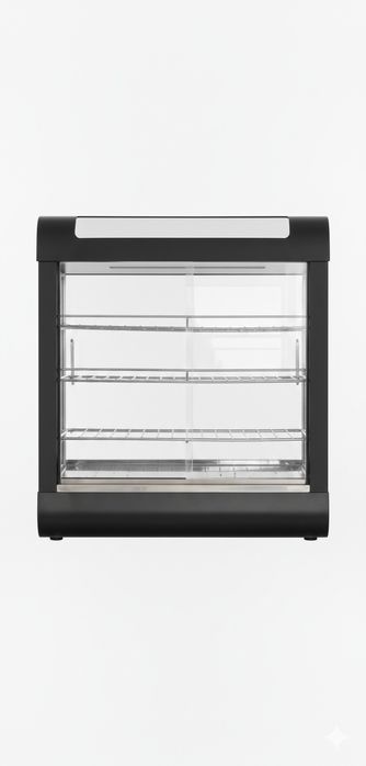 Vitrina electrica aer cald simpla 66cm transport gratuit