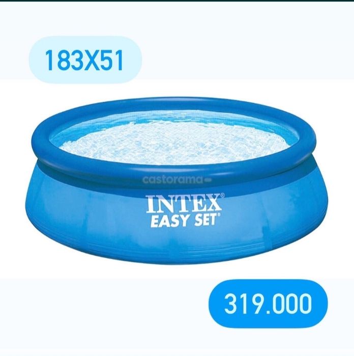 Basseyn INTEX 183x51 sm razmerda sifatli, chidamli mahsulot. Dostavka