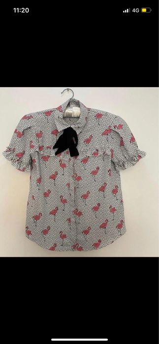 Camasa din ZARA flamingo