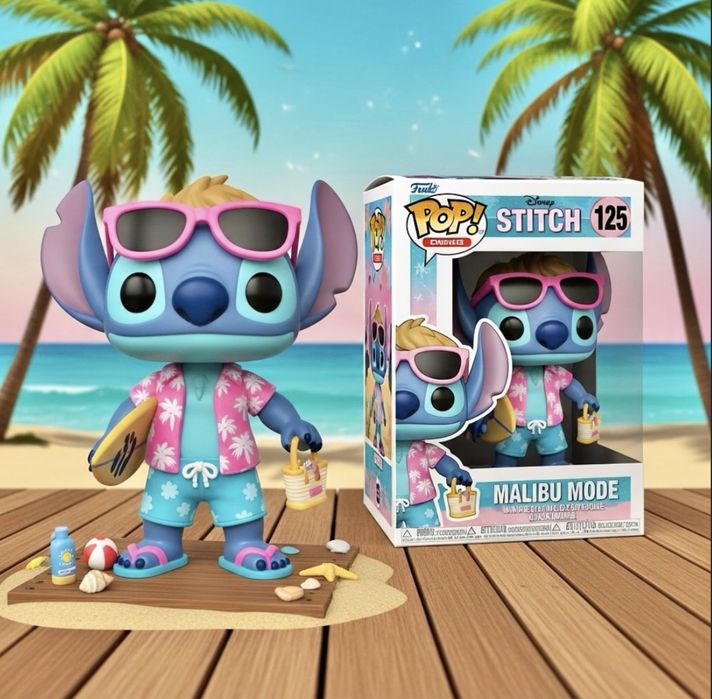 Funko Pop фигурка Стич Stitch Malibu Mode