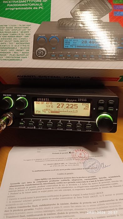 Statie radio CB Avanti Kappa 2 pro