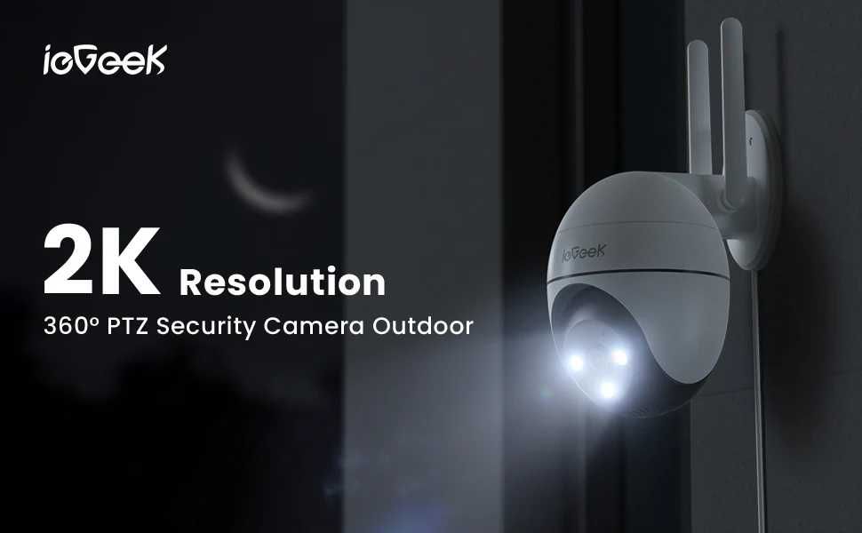 Висококачествена въртяща се камера ZS-GQ2 от IeGeek