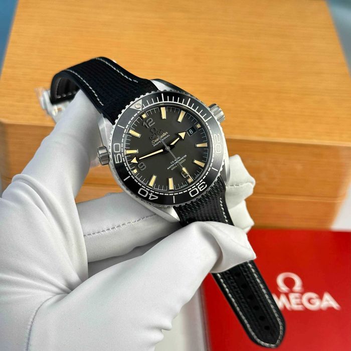 omega seamaster palent ocean сребристо/черно