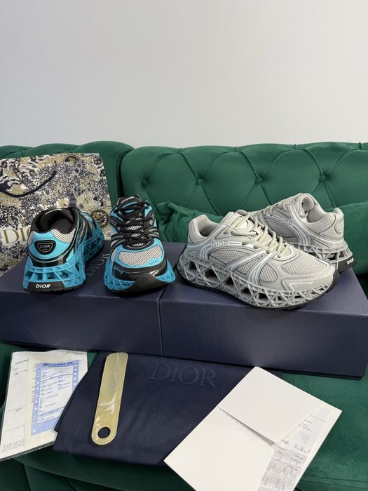 Adidasi Dior B35 piele naturala Full Box colectie noua