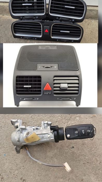 Contact cu cheie consola centrala aer Vw volkswagen Golf 5 golf 6