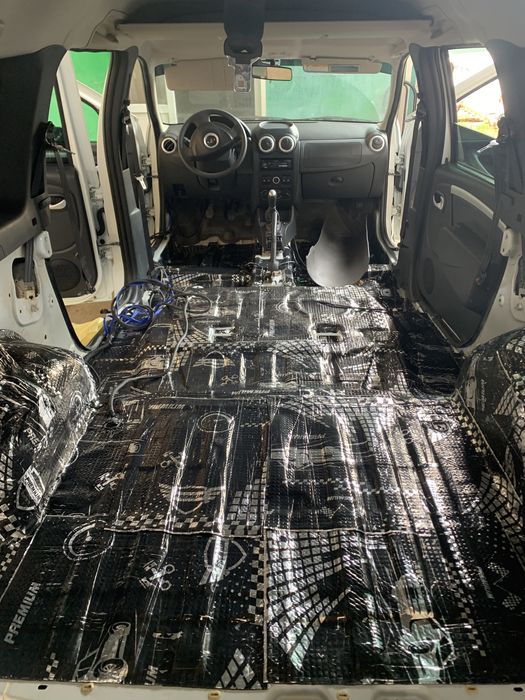 Химчистка обесшумка автомобиля