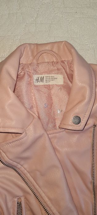 Розово Кожено яке H&M