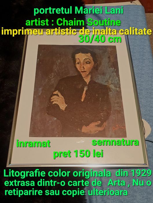 Litografie originala color