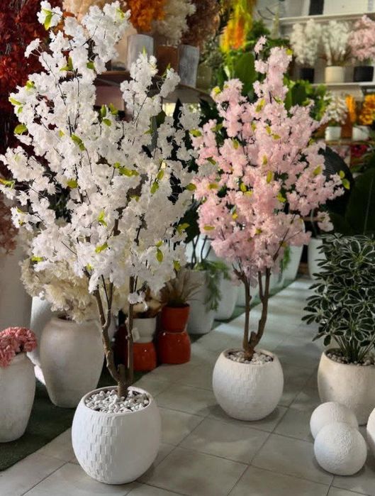 Суний гуллар ва дарахтлар олами искусственные цветы и деревья