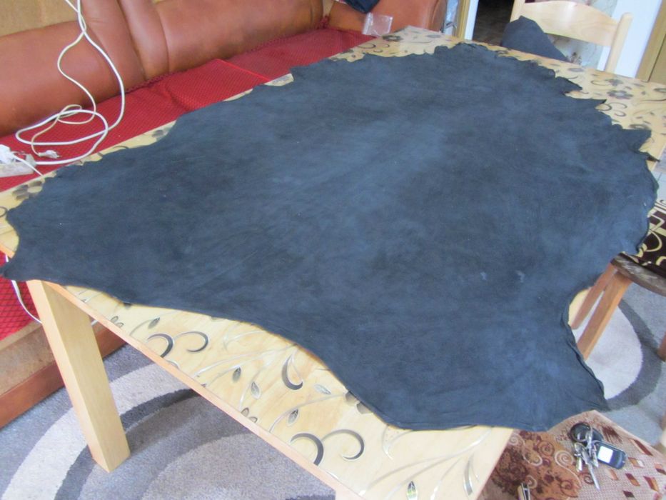 Piele naturala fina tabacita neagra,crem,alba pt haine, tapiterie