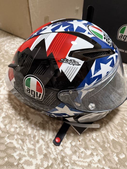 Продам оригинальный мотошлем AGV Pista GP RR MIR Americas 2021.