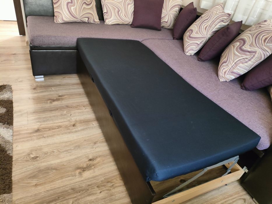 Ъглов диван размери 200/274