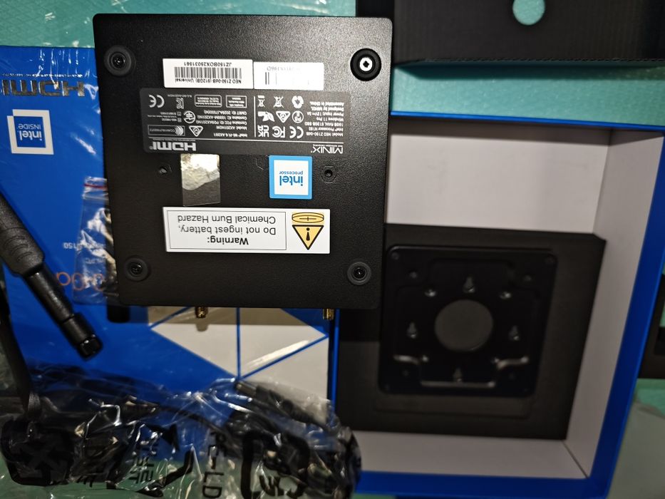 Чисто нов мини компютър MINIX Z150-0dB Безвентилаторен мини компютър с