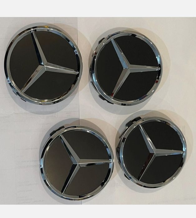 Capacele jante mercedes 75mm noi