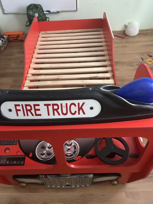Pat masina pompieri, somiera