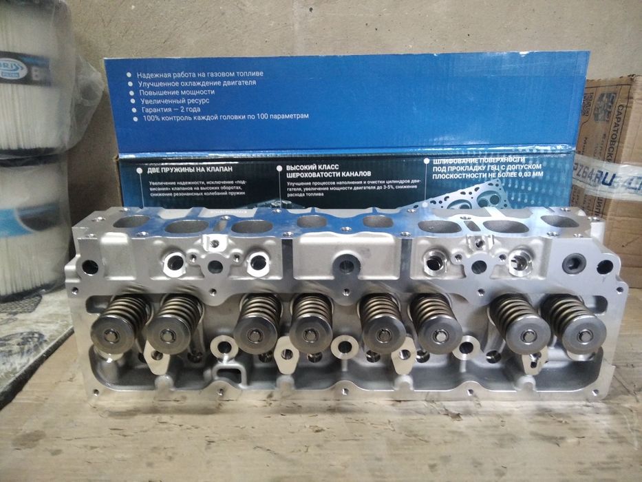 Головка блока цилиндров ТАНАКИ с клапанами дв.А274, А275 (evotech2.7)