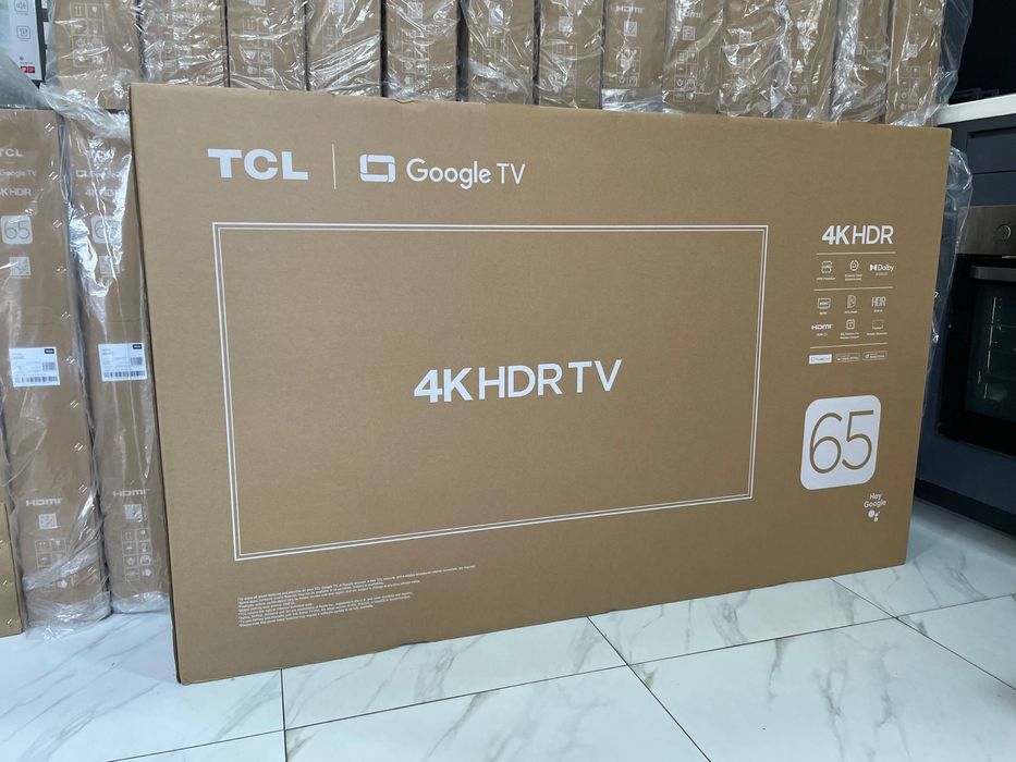 Телевизор TCL 4K HDR, Dolby ATMOS, все размеры есть с низкой ценой