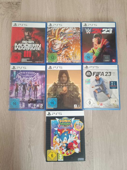 Vând 7 Jocuri PS5 - Predare Personală Brașov/Zărnești sau Livrare