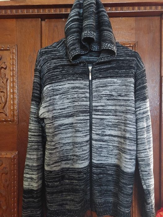 Hanorac barbati din tricot cu 50% lana