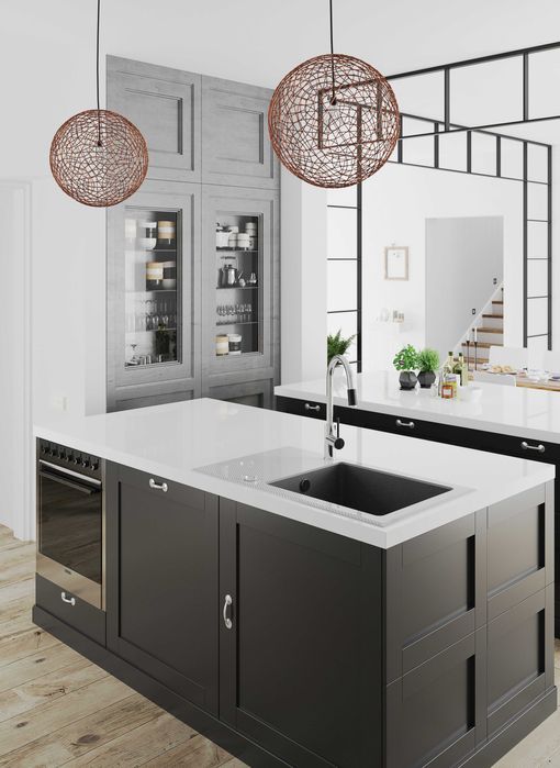 Хром Смесител за кухненска мивка с чучур за филтрирана вода - 9700F