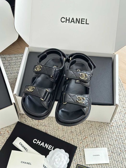 Sandale Chanel 2026 - piele 100% naturala premium prezentare completa