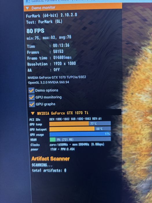 Видеокарта Palit Dual GTX1070Ti