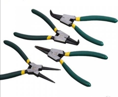 Зегер клещи отварящи и затварящи к-т 4бр - червени и зелени