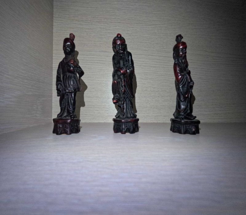 Set 3 statuete decorative – stil oriental / asiatic