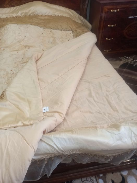 Турецкое покрывало с качественном вышивкой для спальни