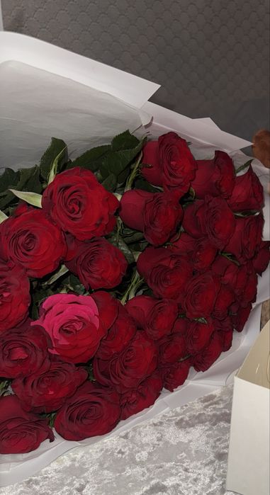 Метровые розы от madam flowers