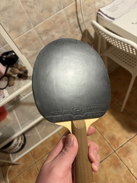 Paleta profi tenis de masa - Lemn Hinoki & fețe Yinhe Big Dipper