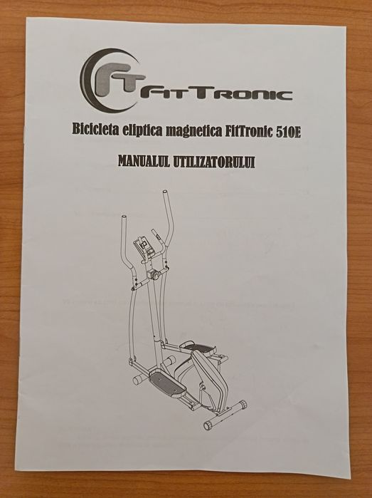 Bicicleta eliptica magnetica FitTronic 510E