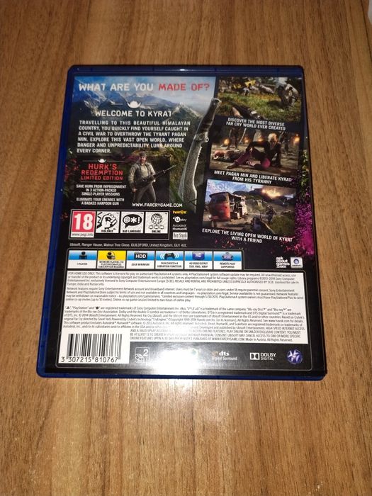 URGENT Joc PS4 Far Cry 4 LIMITED EDITION-stare impecabila
