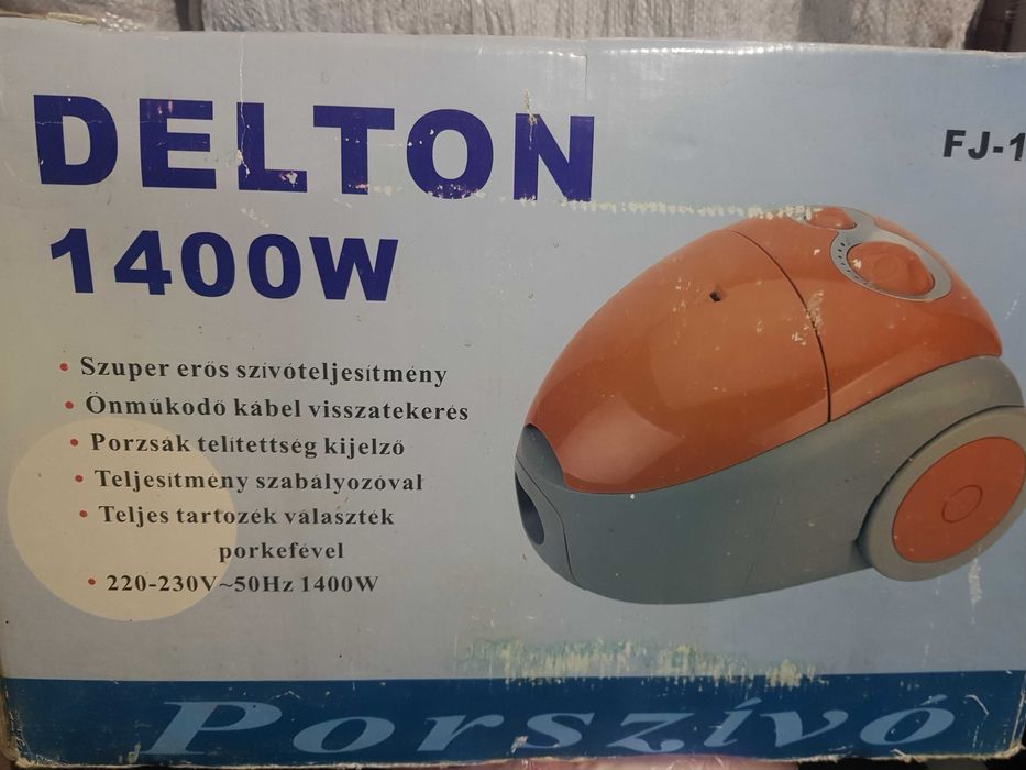 Delton 1400 W- aspirator cu sac textil.