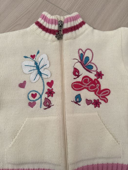 Кофты на 1-2 года на девочку, на мальчика 86 размер