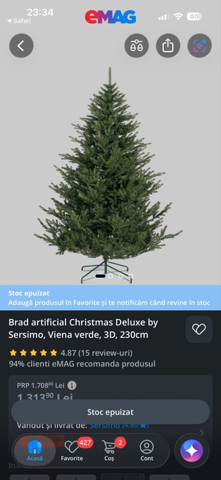 Brad artificial Sersimo 230