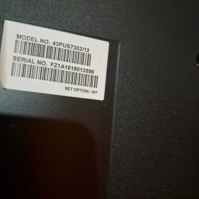 Televizor Philips Smart 4k Android, Ambilight,108 cm