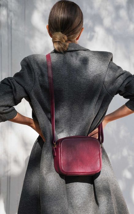 Сумка из натуральной кожи