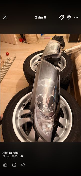 Vand schimb faruri BMW E90 noi halogen plus pleoape