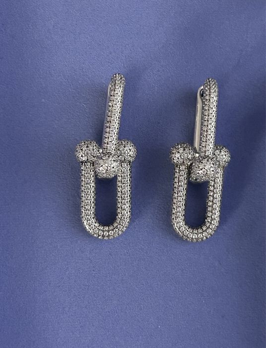 Серебряные серьги