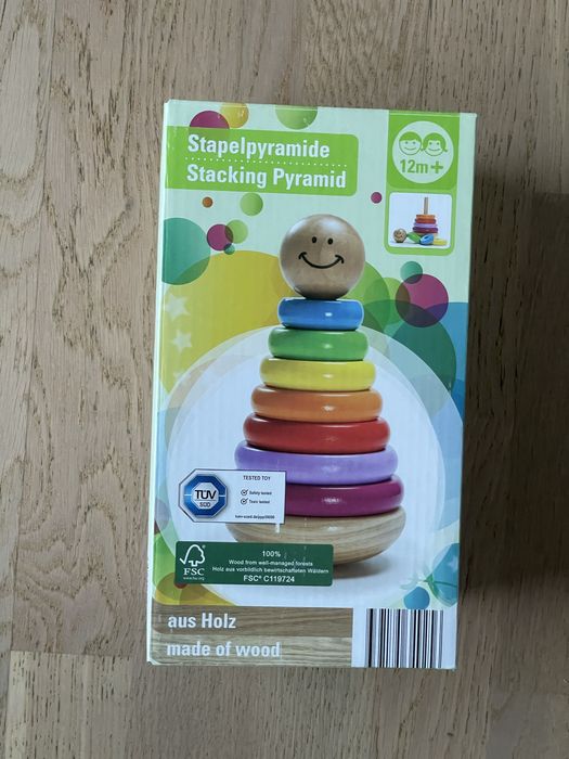 Jucarie turn stivuibil montessori - nou