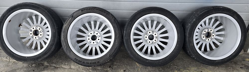 Jante originale 5x112 mercedes c class clk slk w204 r17 in două lățimi